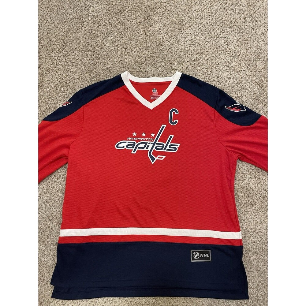 NHL Alexander Ovechkin Men's Jersey Size XL Washington Capitals #8
